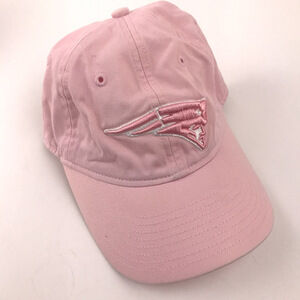 Light Pink Cotton New England Patriots Hat Women's Size